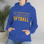 Gildan Unisex Heavy Blend™ Hooded Sweatshirt 18500 - FV Barons Softball