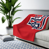 Sherpa Fleece Blanket (Red) - T Song