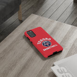 iPhone/Samsung Tough Cases - Tesoro Basketball on Red