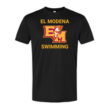 Bayside 5300 Performance T-Shirt - EM Swimming (Full Logo)
