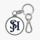 Keychain - SJHHS on White