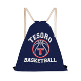 Drawstring Bag (Blue) - Tesoro Basketball