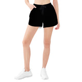 Women's Athletic Shorts (D75) - Black