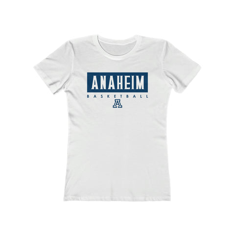 Next Level Women's Boyfriend T-Shirt 3900 - Anaheim Basketball A