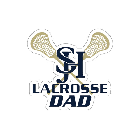 Die-Cut Stickers - SJH Lacrosse Sticks Dad