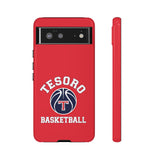 iPhone/Samsung Tough Cases - Tesoro Basketball on Red