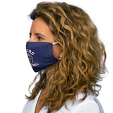 Snug-Fit Face Mask - Tesoro Basketball on Blue