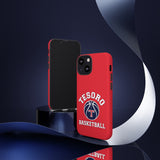 iPhone/Samsung Tough Cases - Tesoro Basketball on Red