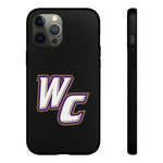 Mobile Phone Tough Cases - WC on Black