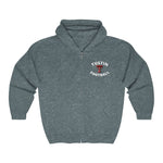 Gildan Unisex Heavy Blend™ Full Zip Hooded Sweatshirt - Double T Football
