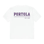 District Perfect Weight Tee DT104 - Portola Est. 2016 (front and back)