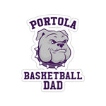 Die-Cut Stickers - Bulldogs Basketball Dad