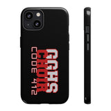 Tough Mobile Phone Cases (Black) - GGHS Choir Code 412