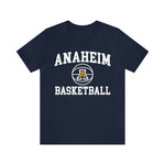 Bella+Canvas Unisex Jersey Short-Sleeve Tee 3001 - Anaheim A Basketball