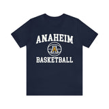 Bella+Canvas Unisex Jersey Short-Sleeve Tee 3001 - Anaheim A Basketball