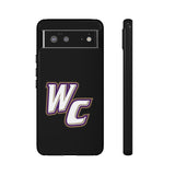 iPhone/Samsung Tough Cases - WC on Black