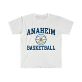 Gildan Unisex Softstyle T-Shirt 64000 - Anaheim A Basketball