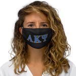 Snug-Fit Face Mask - AKPsi on Black