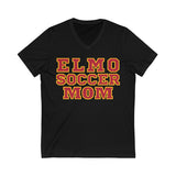 Bella+Canvas Unisex Jersey Short Sleeve V-Neck Tee 3005 - ElMo Soccer Mom