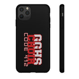 Tough Mobile Phone Cases (Black) - GGHS Choir Code 412