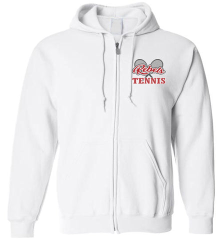 Gildan Full Zip Hoodie 18600 - Rebels Tennis