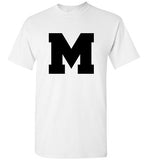 Gildan Short-Sleeve T-Shirt - M (Black Logo)