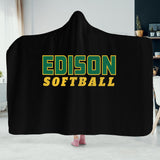 Hooded Blanket – Edison Softball