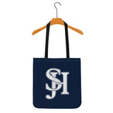 Cloth Tote - SJH on Blue