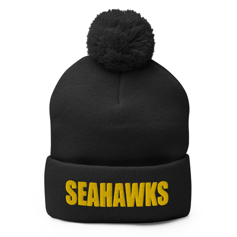 Sportsman Pom Pom Knit Beanie SP15 - Seahawks – Do'gain Gear