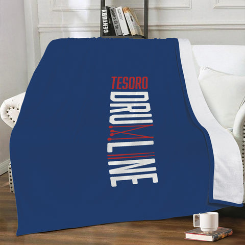 Micro Fleece Blankets (Blue) - Tesoro Drumline