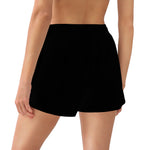 Women's Athletic Shorts (D75) - Black