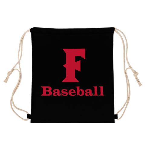 Drawstring Bags (Black) - F Baseball