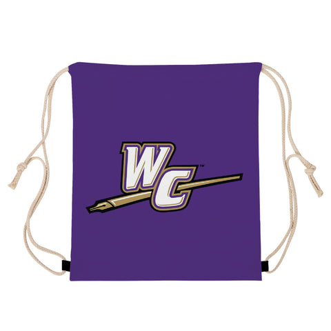 Drawstring Bag (Purple) - WC with Pen