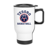 Travel Mug - Tesoro Basketball - white
