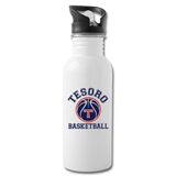 Water Bottle - Tesoro Basketball - white