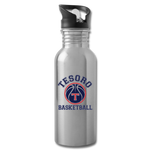 Water Bottle - Tesoro Basketball - silver