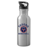 Water Bottle - Tesoro Basketball - silver