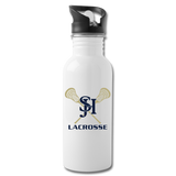 Water Bottle - SJH Lacrosse - white