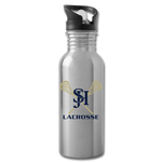 Water Bottle - SJH Lacrosse - silver