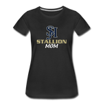 Women’s Premium T-Shirt - SJH Stallion Mom - black