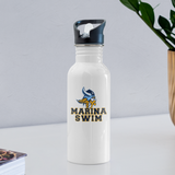 Water Bottle - Marina Swim - white
