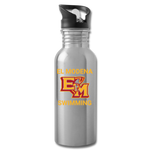 Water Bottle - EM Swimming - silver