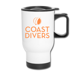 Travel Mug - Coast Divers - white