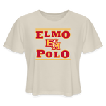 Bella+Canvas Women's Cropped T-Shirt (B8882) - ElMo EM Polo - dust