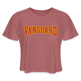 Bella+Canvas Women's Cropped T-Shirt (B8882) - Vanguard - mauve