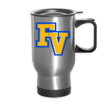 Travel Mug - FV - silver