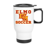 Travel Mug - ElMo Soccer - white