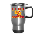 Travel Mug - ElMo Soccer - silver