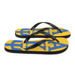Flip-Flops - AKPsi on Yellow
