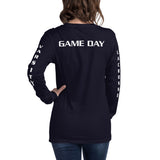 B+C Long Sleeve Tee 3501 - SJH Varsity Lacrosse